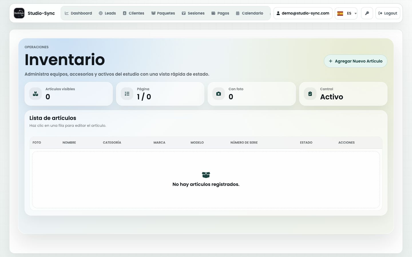 Inventario